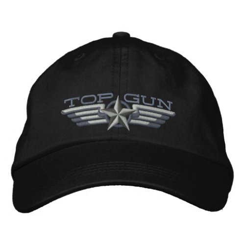 Good Star Badge Pilot Wings Embroidered Baseball Hat