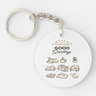 GOOD SUNDAY | Cozy Slow Living Design | LUNIO™ Keychain