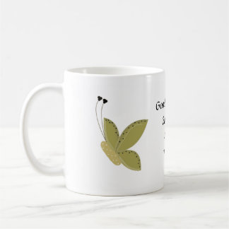 Good Teachers Butterfly Design Coffee Mug