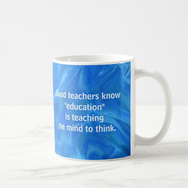 Good Teachers Know Coffee Mug (Right)