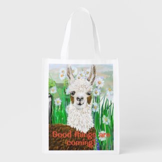 Good Things Are Coming! Grocery Bag