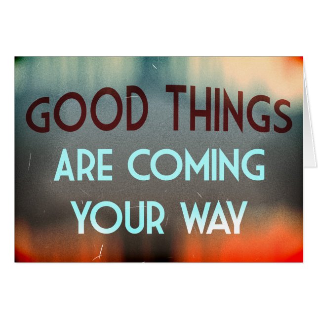 Good Things Cards (Front Horizontal)