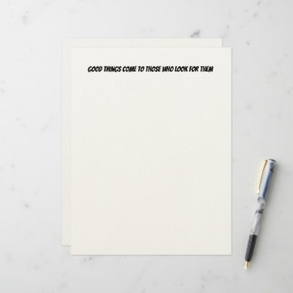 Good Things Letterhead