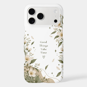 Good Things Take Time iPhone 18 Pro Max Case