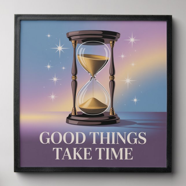 Good Things Take Time Peel And Stick Photo Tile (Front Set)