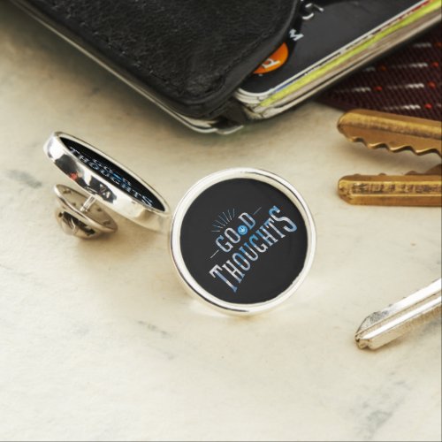 Good Thoughts Lapel Pin