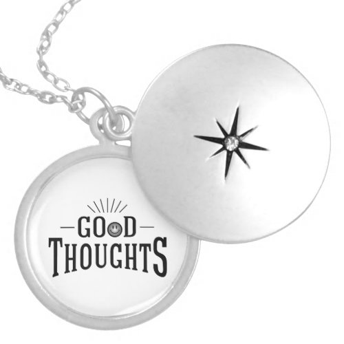 Good Thoughts Locket Necklace