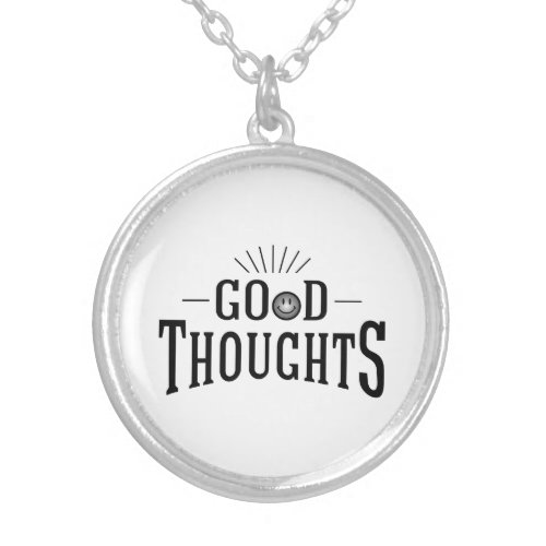 Good Thoughts Silver Plated Necklace