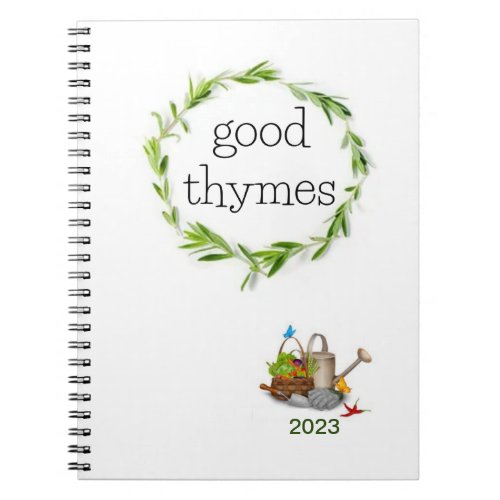 good thymes notebook