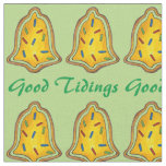 Good Tidings Bell Christmas Sugar Cookie Holiday Fabric