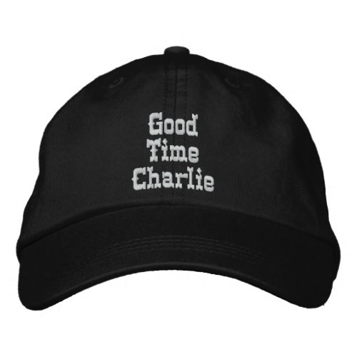 GOOD TIME CHARLIE cap