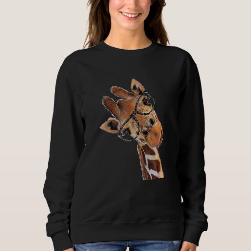 Good Time Hipster Giraffe Sweatshirt