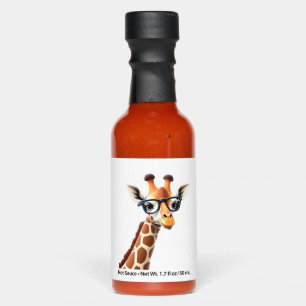 Good Time Hipster Giraffe T-Shirt Men's Women's Ch Hot Sauces