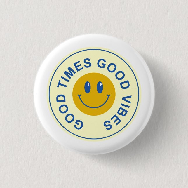 Good Time Retro Button (Front)