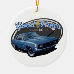 Good Times Camaro Ceramic Ornament