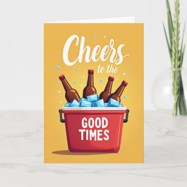 Good Times Celebration Card (Front)