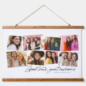 Good times great memories fun photo collage hanging tapestry | Zazzle