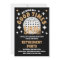 Good Times Groovy Black and Gold Retirement Party 