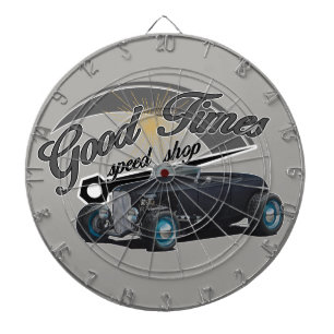 Good Times Hot Rod Dart Board