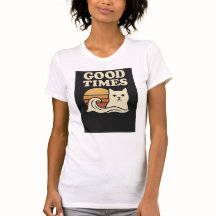 Good Times Retro T-Shirt – Vintage Positive Vibes