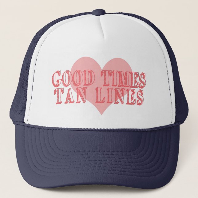 Good Times Tan Lines Summer Hat (Front)
