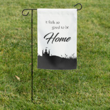 Good to be home black white calligraphy modern