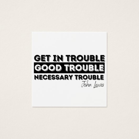 good trouble john lewis (Front)