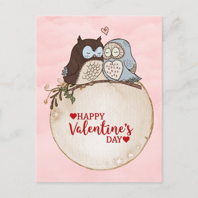 Good Valentine's Day Postcard (Front)