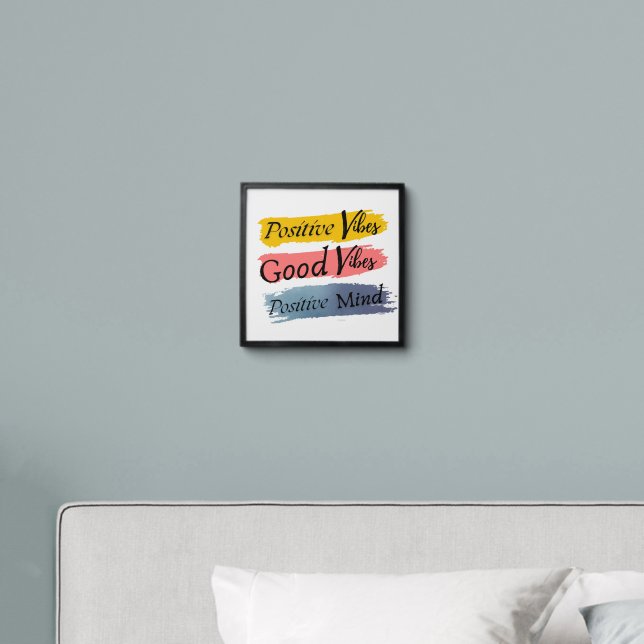 Good Vibe Peel And Stick Photo Tile (Bedroom)