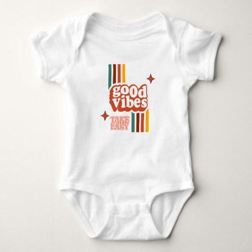 Good Vibes Baby Pin_under Baby Bodysuit