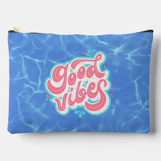 Good Vibes Beach/pool  Accessory Pouch (Front)