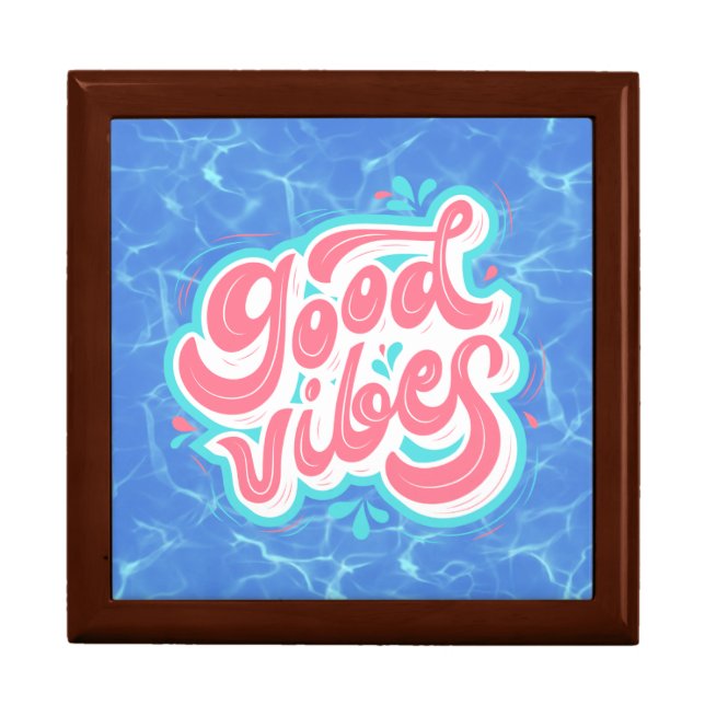 Good Vibes Beach/pool  Gift Box (Front)