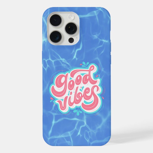 Good Vibes Beach/pool  Iphone Case (Back)