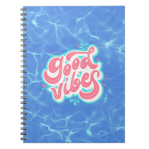Good Vibes Beach/pool Notebook