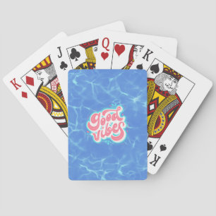 Good Vibes Beach/pool Poker Cards