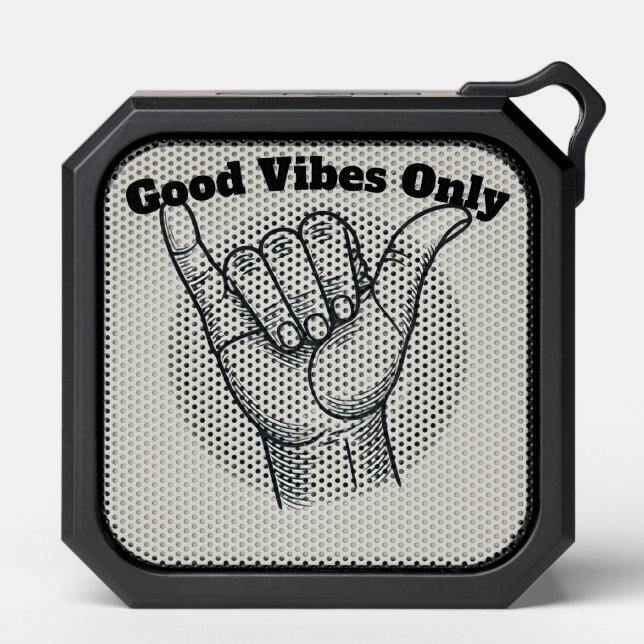 Good vibes bluetooth speaker (Front)