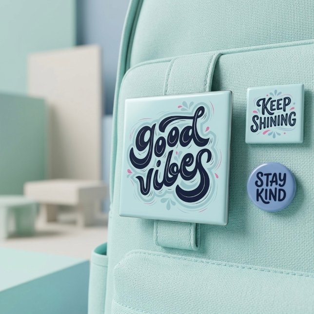 Good Vibes Button (Creator Uploaded)