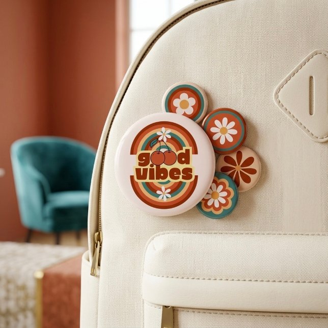 Good Vibes Button (Creator Uploaded)