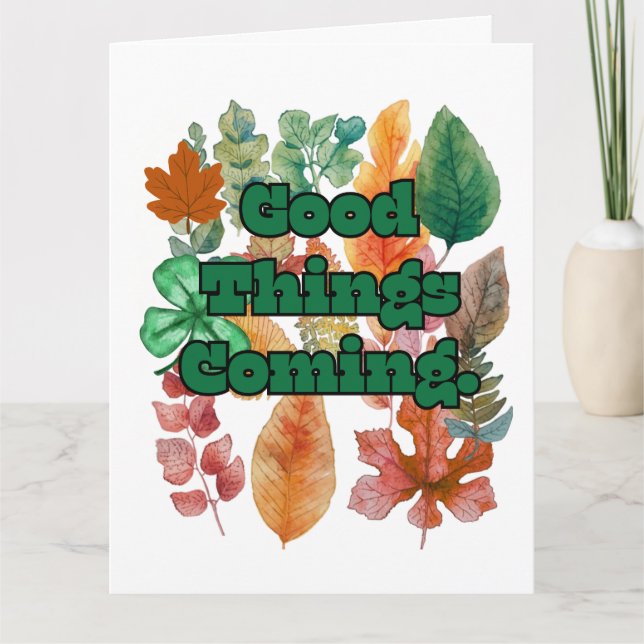 good vibes card (Front)