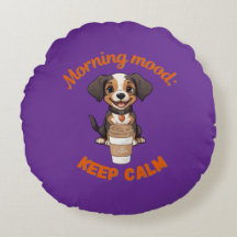 Good Vibes & Coffee – Playful Puppy Digital Artwor