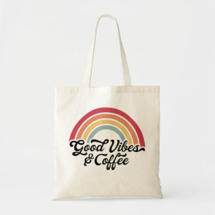 Good Vibes & Coffee Tote Bag