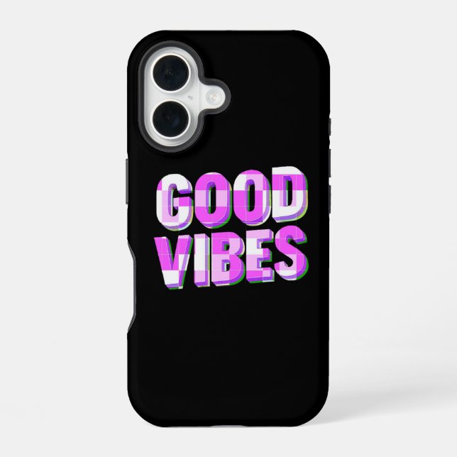 GOOD VIBES – Custom  iPhone Case (Back)