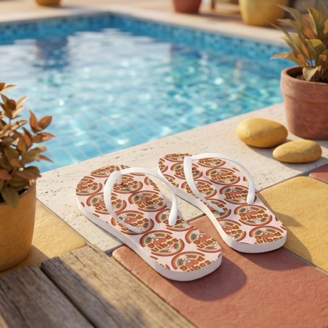 Good Vibes Flip Flops (Creator Uploaded)