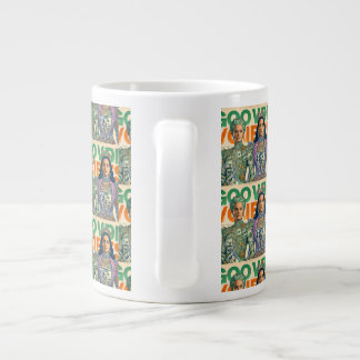 good vibes  giant coffee mug