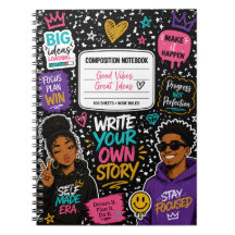 Good Vibes Great Ideas Composition Notebook