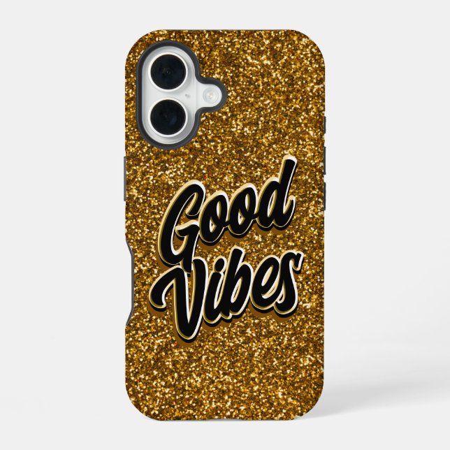 Good Vibes iPhone Case (Back)