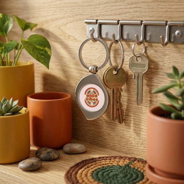 Good Vibes Keychain (Creator Uploaded)