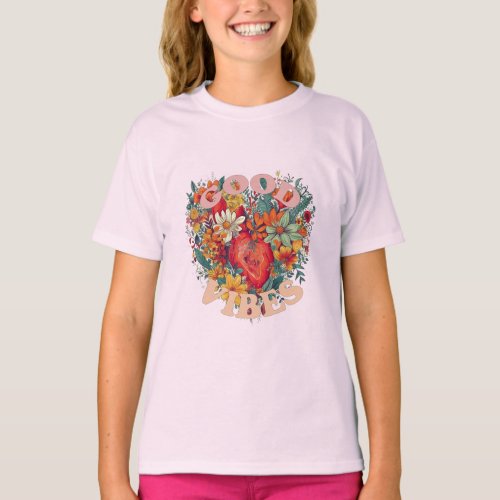 Good Vibes Manifesto Creating a Life of Joy  T_Shirt