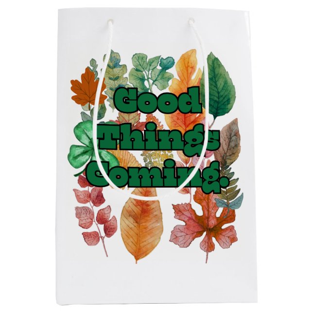 good vibes medium gift bag (Front)