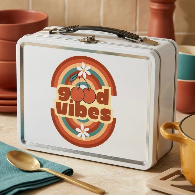 Good Vibes Metal Lunch Box (Creator Uploaded)